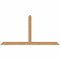 Ekena Millwork Portland Timber Gable Bracket, Western Red Cedar, 72"W x 36"H x 3 1/2"D x 3 1/2"F, 12/12 Pitch GBW072X36X0404POR00SWR - alternate 1